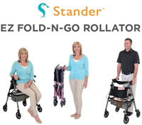 EZ Fold-N-Go Rollator