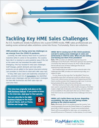 Tackling Key HME Sales Challenges