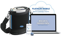 Invacare Platinum Mobile Oxygen Concentrator with Connectivity