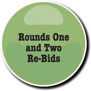 Re-bids of Rounds One and Two