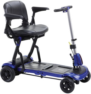 ZooMe Flex 4-Wheel Folding Travel Scooter