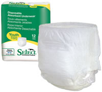 Youth Disposable Absorbent Underwear